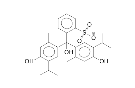 THYMOL BLUE (TRIVIAL FORM), ANION