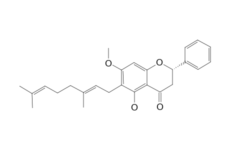 (2-S)-6-GERANYLPINOSTROBIN