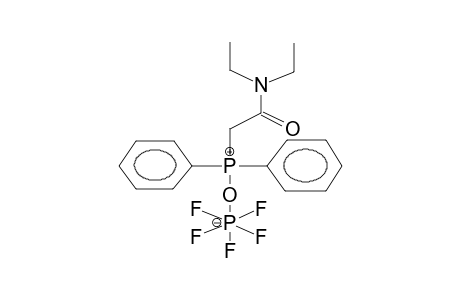 DIPHENYL(N,N-DIETHYLCARBAMOYLMETHYL)PHOSPHINOXIDE-PHOSPHOROUSPENTAFLUORIDE COMPLEX