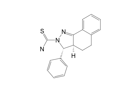 3,3A-TRANS-3-PHENYL-3,3A,4,5-TETRAHYDRO-2-THIOCARBAMOYL-2H-BENZ-[G]-INDAZOLE