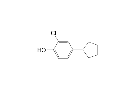 2-Chloro-4-cyclopentylphenol