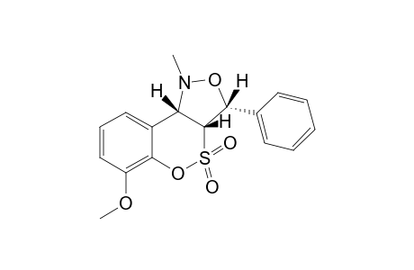 (3R,3aR,9bS)-6-Methoxy-1-methyl-3-phenyl-1,3,3a,9b-tetrahydro-2,5-dioxa-4-thia-1-aza-cyclopenta[a]naphthalene 4,4-dioxide