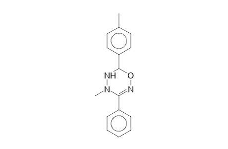 4-Methyl-3-phenyl-6-p-tolyl-5,6-dihydro-4H-[1,2,4,5]oxatriazine