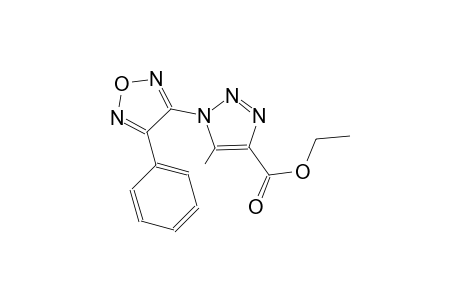 1H-[1,2,3]Triazole-4-carboxylic acid, 5-methyl-1-(4-phenylfurazan-3-yl)-, ethyl ester