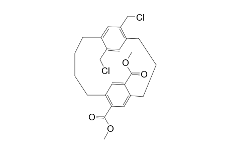 15,18-Bis(chloromethyl)[4.3]paracyclophane-6,9-dicarboxylic acid dimethyl ester