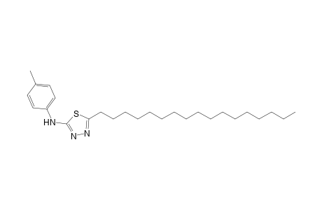 2-(4-Methylphenylamino)-5-heptadecyl-1,3,4-thiadiazole