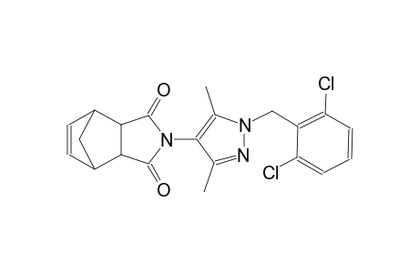 4-[1-(2,6-dichlorobenzyl)-3,5-dimethyl-1H-pyrazol-4-yl]-4-azatricyclo[5.2.1.0~2,6~]dec-8-ene-3,5-dione