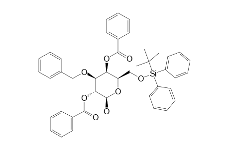 2,4-DI-O-BENZOYL-3-O-BENZYL-6-O-(TERT.-BUTYLDIPHENYLSILYL)-BETA-D-GALACTOPYRANOSE