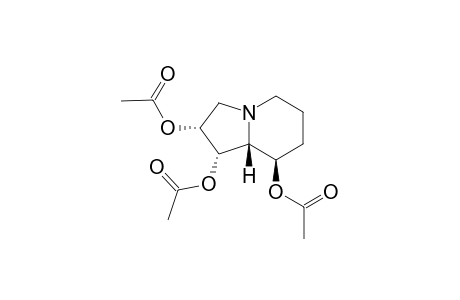 ACETIC-ACID-(1S,2R,8R,8AR)-1,2-DIACETOXYOCTAHYDROINDOLIZIN-8-YL-ESTER