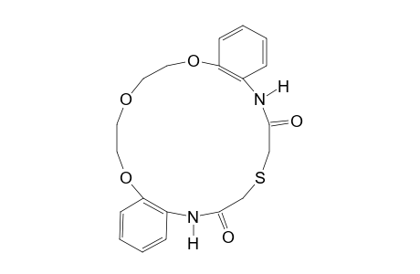 6,7,9,10,18,20-HEXAHYDRODIBENZO[h,g][1,4,7,13,10,16]TRIOXATHIADIAZACYCLOOCTADECINE-17,21(16H,22H)-DIONE