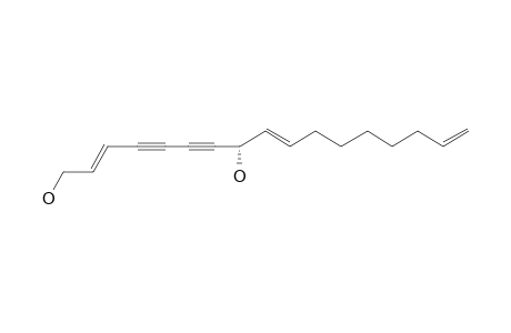 GYMNASTERKOREAYNE-F;(8S)-2,9,16-HEPTADECATRIEN-4,6-DIYN-1,8-DIOL