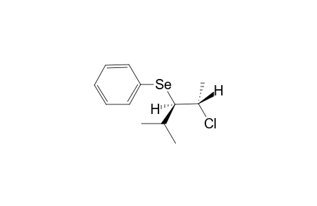 THREO-3-BENZENESELENYL-4-CHLORO-2-METHYL-PENTANE