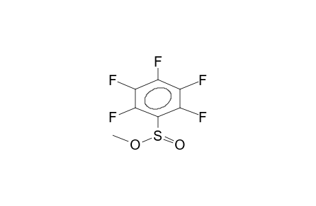 METHYL PENTAFLUOROBENZENESULPHINATE