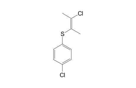 (E)-3-CHLORO-2-(4-CHLOROBENZENESULFENYL)-2-BUTENE