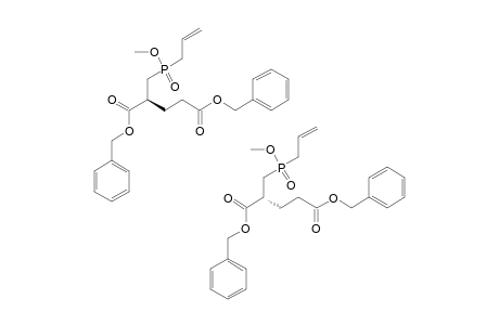 2-[(METHOXY-(2-PROPENYL)-PHOSPHINYL)-METHYL]-PENTANE-1,5-DIOIC-ACID-DIBENZYLESTER