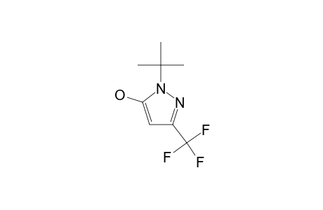 1-(1,1-DIMETHYLETHYL)-3-(TRIFLUOROMETHYL)-1H-PYRAZOL-5-OL