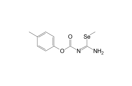 Methyl N-(4-methylphenoxycarbonyl)imidoselenocarbamate