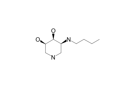 (3R,4S,5S)-5-(BUTYLAMINO)-3,4-DIHYDROXY-PIPERIDINE