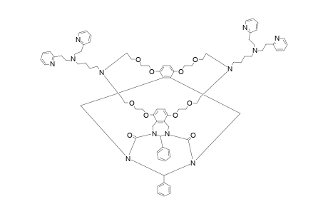 #6;8,25-BIS-(4-BIS-[2-(2-PYRIDYL)-ETHYL]-AMINOBUTYL)-36,37-DIPHENYL-2,5,11,14,19,22,28,31-OCTAOXA-8,25,35,38,43,45-HEXAAZAOCTACYCLO-[30.15.2.1(35,38).0(15,41).