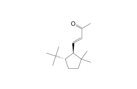 (3E,1'R*,5'S*)-4-(5'-tert-Butyl-2',2'-dimethylcyclopentyl)but-3-en-2-one