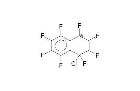 1-CHLORO-OCTAFLUORONAPHTHALENONIUM CATION