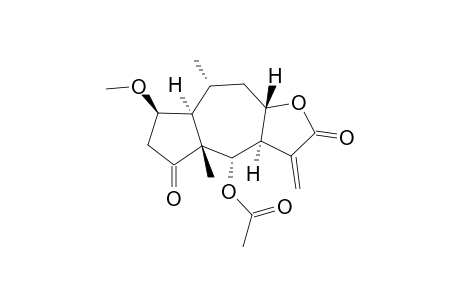 (1-S,2-R,5-R,6-S,7-R,8-S,10-R)-6-ACETOXY-2-METHOXY-4-OXOPSEUDOGUAI-11-(13)-EN-12,8-OLIDE