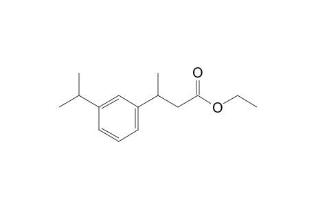 (rac)-3-(3-Isopropylphenyl)butanoic Acid Ethyl Ester