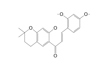 1-(3,4-DIHYDRO-2,2-DIMETHYL-7-HYDROXY-2H-1-BENZOPYRAN-6-YL)-3-(2,4-DIMETHOXYPHENYL)-2-PROPEN-1-ONE