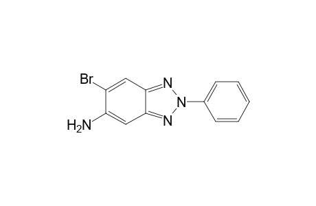 2H-1,2,3-Benzotriazol-5-amine, 6-bromo-2-phenyl-