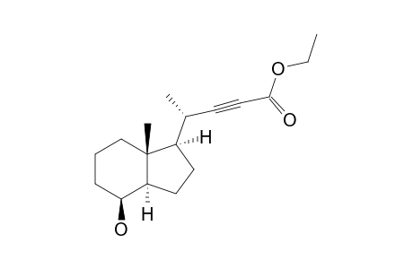 ETHYL-DE-A,B-8-HYDROXYCHOL-22-YN-24-ATE