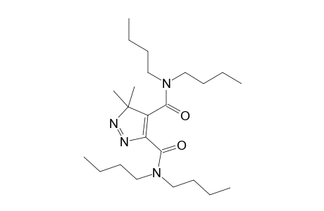 3-N,3-N,4-N,4-N-tetrabutyl-5,5-dimethylpyrazole-3,4-dicarboxamide