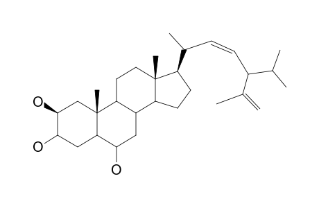 POLASTEROL-B;24-EPSILON-ISOPROPENYLCHOLESTA-22(Z),28(29)-DIENE-2-BETA,3-ALPHA,6-ALPHA-TRIOL