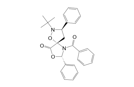 (3S,5S,7S)-6-BENZOYL-2-TERT.-BUTYL-3,7-DIPHENYL-1,8-DIOXA-2,6-DIAZOSPIRO-[4.4]-NONAN-9-ONE