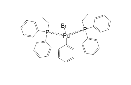 TRANS-[PD-(PPH2ET)(2)-(C6H4-4-ME)-(BR)]