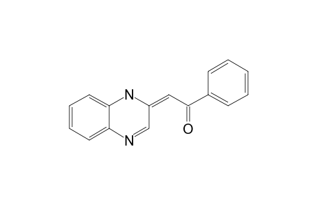 2-PHENACYLQUINOXALINE;ENAMINONE-FORM