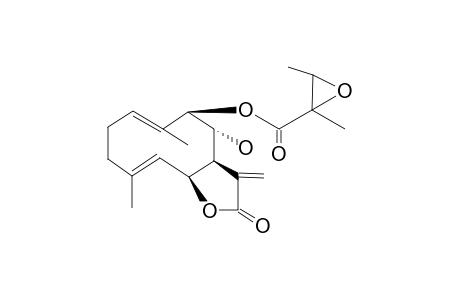 GERMACRA-1(10),4,11(13)-TRIEN-12,6-B-OLIDE,9-B-EPOXYANGELOYLOXY-8-A-HYDROXY