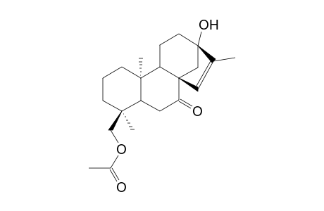 (ent)-18-Acetoxy-13-hydroxy-Kaur-15-en-7-one