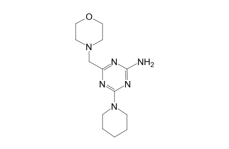 s-Triazine, 2-amino-4-(morpholinomethyl)-6-piperidino-