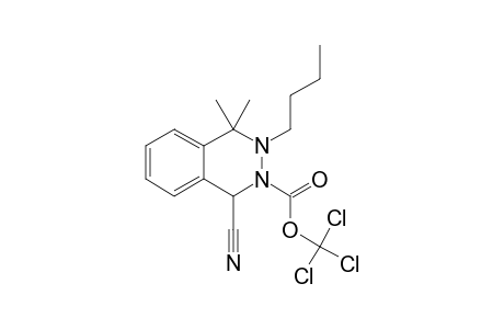 1-BUTYL-1-CYANO-1,2,3,4-TETRAHYDRO-4,4-DIMETHYL-2-PHTHALAZINECARBOXYLIC_ACID_TRICHLOROMETHYLESTER