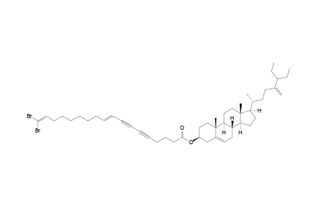 XESTOSTEROLESTER-OF-18,18-DIBROMO-OCTADECA-(9E,17)-DIENE-5,7-DIYNOIC-ACID