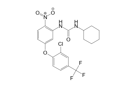 Urea, N-[5-[2-chloro-4-(trifluoromethyl)phenoxy]-2-nitrophenyl]-N'-cyclohexyl-