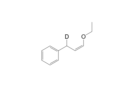 Z-3-Deuterio-1-ethoxy-3-phenyl-1-propene