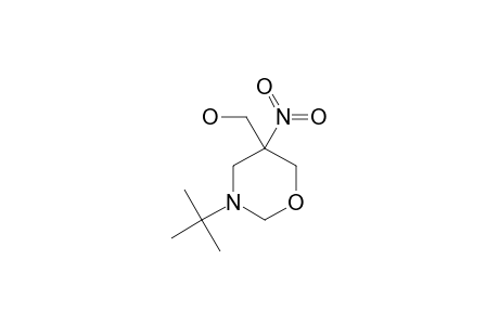 3-TERT.-BUTYL-5-HYDROXYMETHYL-5-NITROTETRAHYDRO-1,3-OXAZINE