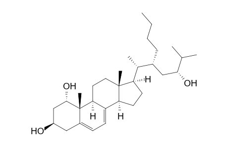 (1.alpha.,3.beta.,22R,24R)-22-butylcholesta-5,7-diene-1,3,24-triol