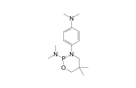 2-(DIMETHYLAMINO)-3-(PARA-N,N-DIMETHYLAMINO)-5,5-DIMETHYL-1,3,2-OXAZAPHOSPHORINANE