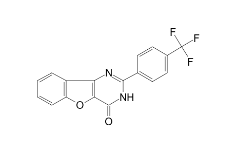 3H-Benzo[4,5]furo[3,2-d]pyrimidin-4-one, 2-(4-trifluoromethylphenyl)-