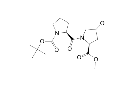 METHYL-(2S,4R)-N-[(2S)-N-(TERT.-BUTOXYCARBONYL)-PROPYL]-4-HYDROXYPROLINATE;CONFORMER-CT