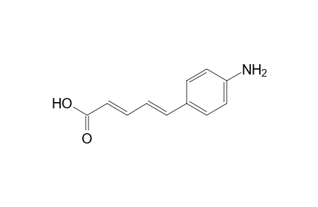 (2E,4E)-5-(4-AMINOPHENYL)-PENTA-2,4-DIENOIC-ACID;2E,4E