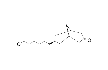 EXO-7-(1'-HYDROXY-6'-HEXYL)-BICYCLO-[3.3.1]-NONAN-3-ONE;N=6