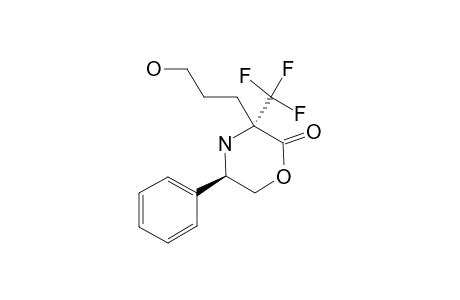 (3S,5R)-3-(3-HYDROXYPROPYL)-3-TRIFLUOROMETHYL-5-PHENYLMORPHOLIN-2-ONE